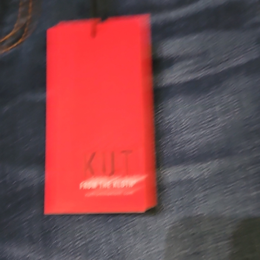 Kut from the Kloth Women's Indigo Straight Leg Jeans - Picture 3 of 8
